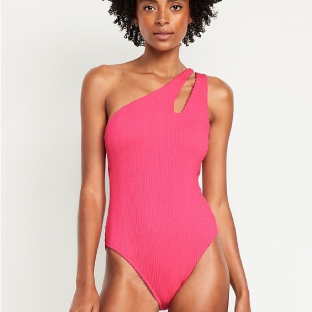 Old Navy Pink One Piece Swimsuit sz L